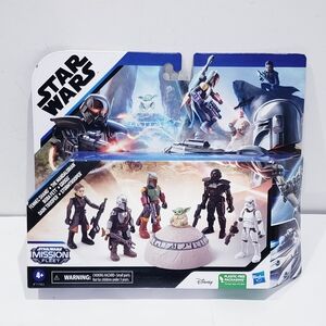 Star Wars Mission Fleet 2.5 Inch Mandalorian Action Figure Set Hasbro - New